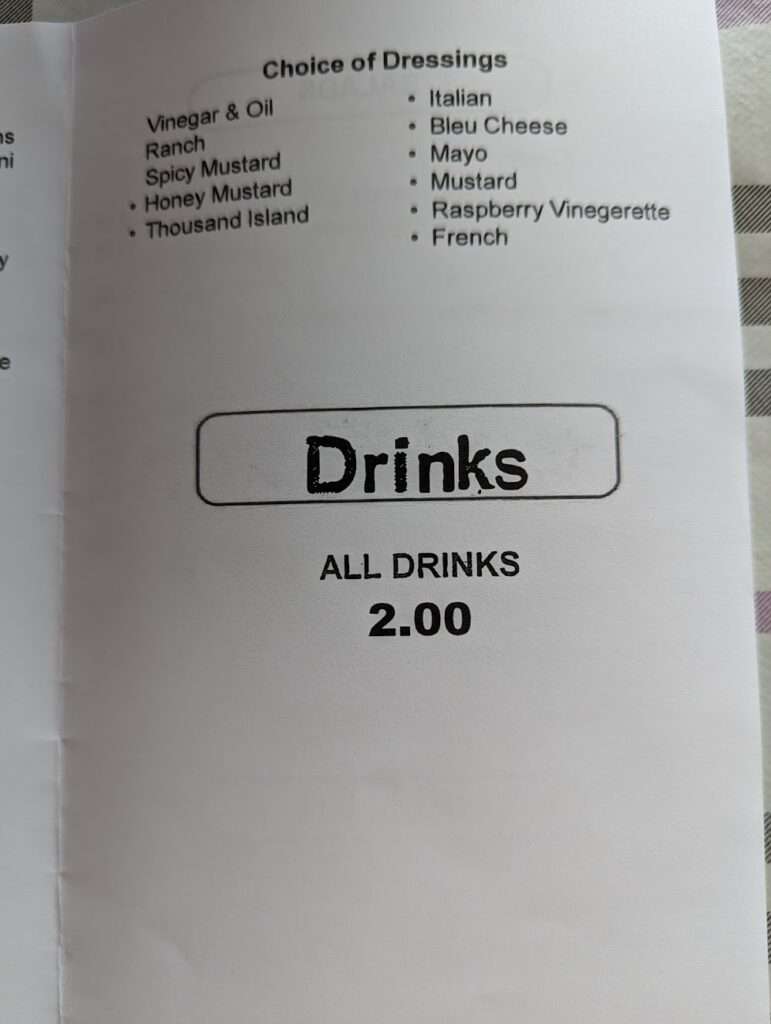 Yoder’s Sandwich Shoppe menu 6